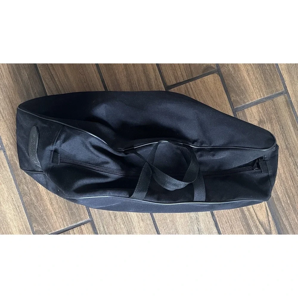 Harley Davidson Harley Motorcycle Black Canvas Tank Travel Luggage 19